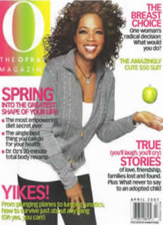 The Adoption Papers - Oprah artical front cover